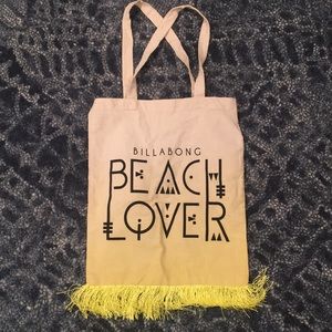 NWOT Billabong Beach Lover tote